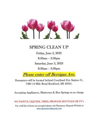 Spring Clean Up Flyer